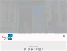Tablet Screenshot of debrouille.com